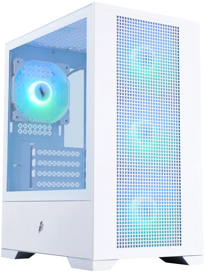Корпус 1stPlayer GO2 ARGB (белый) (Go2-WH-4F7-W)