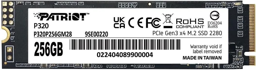 Жесткий диск SSD 256Gb Patriot P320 (P320P256GM28)
