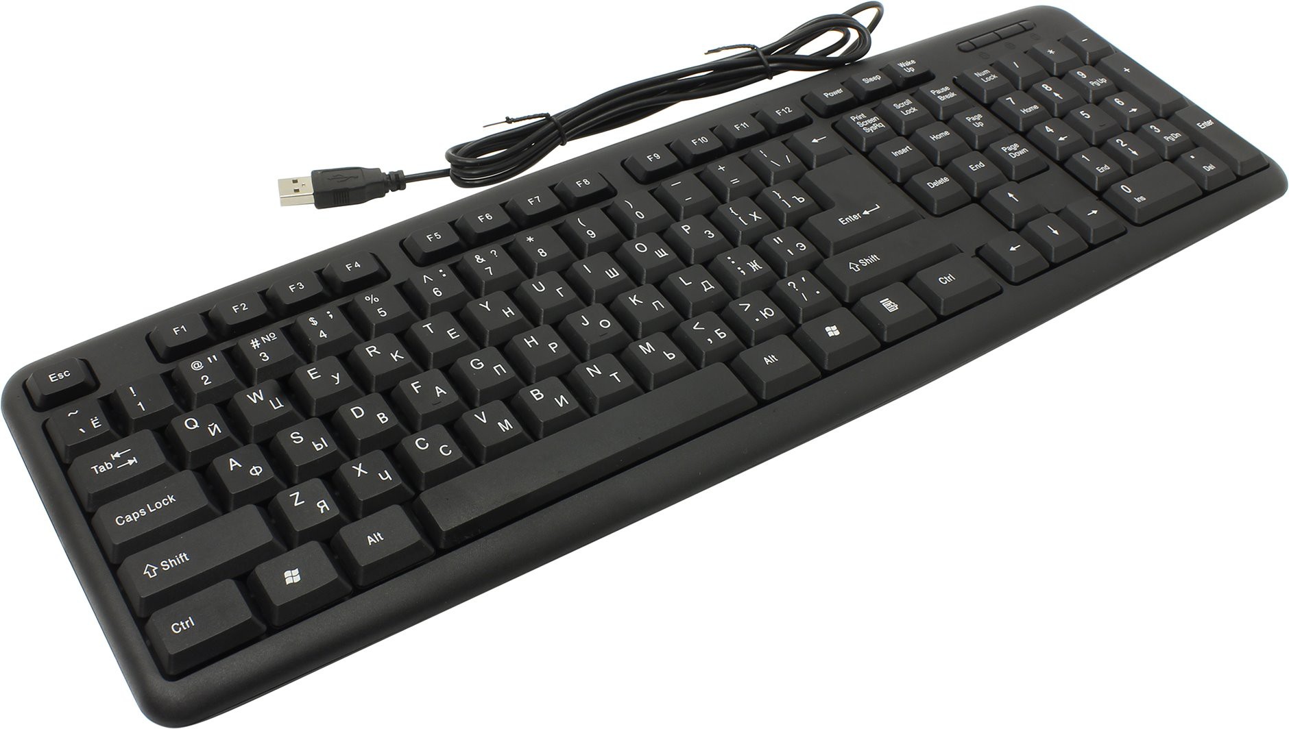 Клавиатура Defender HB-420 (45420) Black (USB)