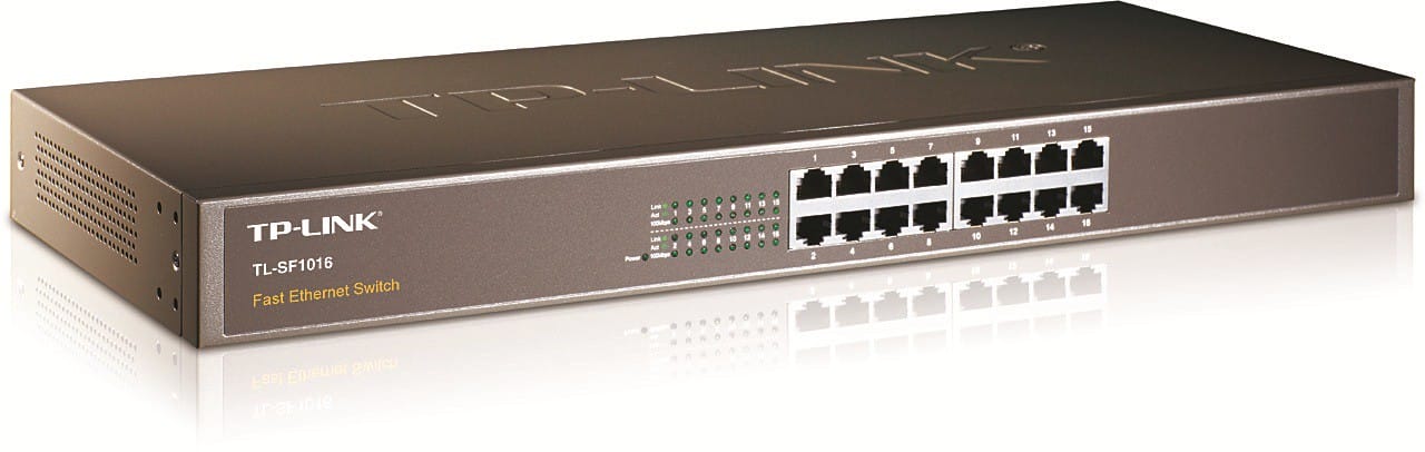 Коммутатор TP-LINK TL-SF1016 16port