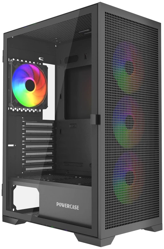 Корпус Powercase Mistral B415 (черный) (CMAB415-A4)