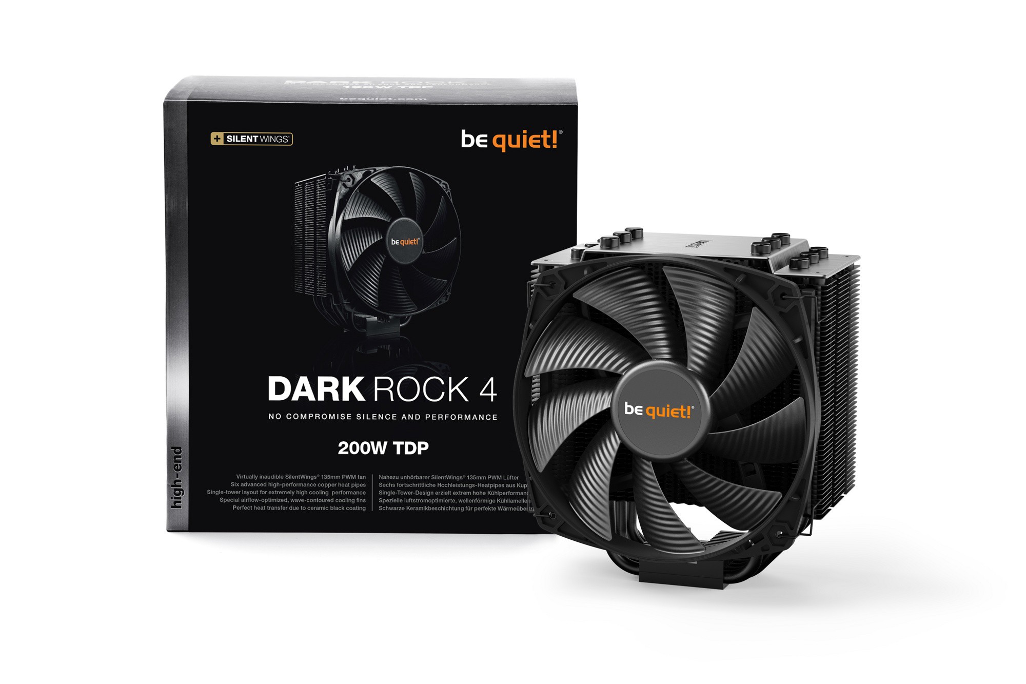 Вентилятор be quiet! DARK ROCK 4 (BK021)