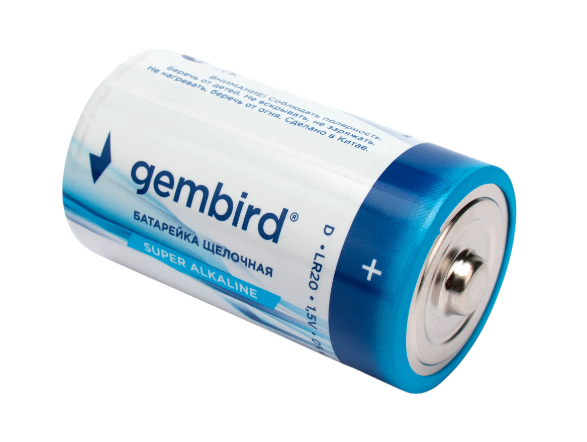 Батарейки Gembird GB-LR20-4B