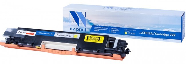 Картридж NV Print NV-CE312A/729Y YELLOW