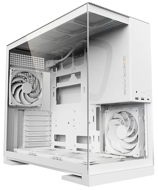 Корпус Geometric Future Model 5 5FAN (белый) (1AM5WKWT01100)