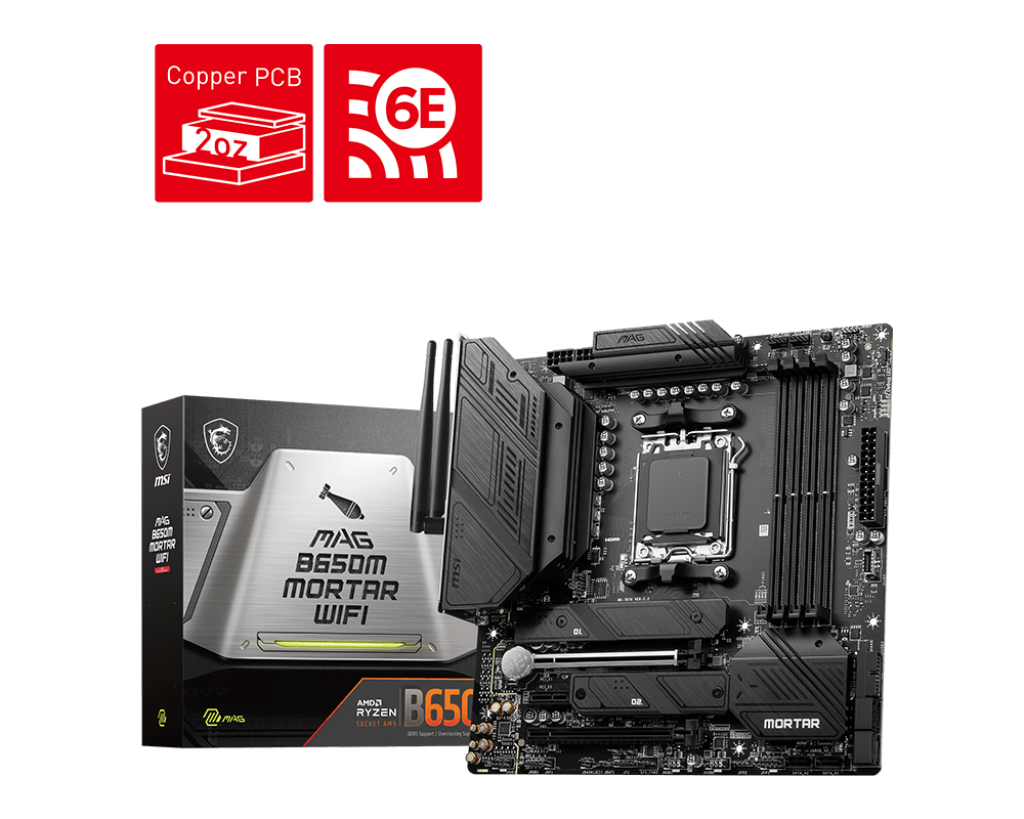 Материнская плата MSI MAG B650M Mortar WiFi