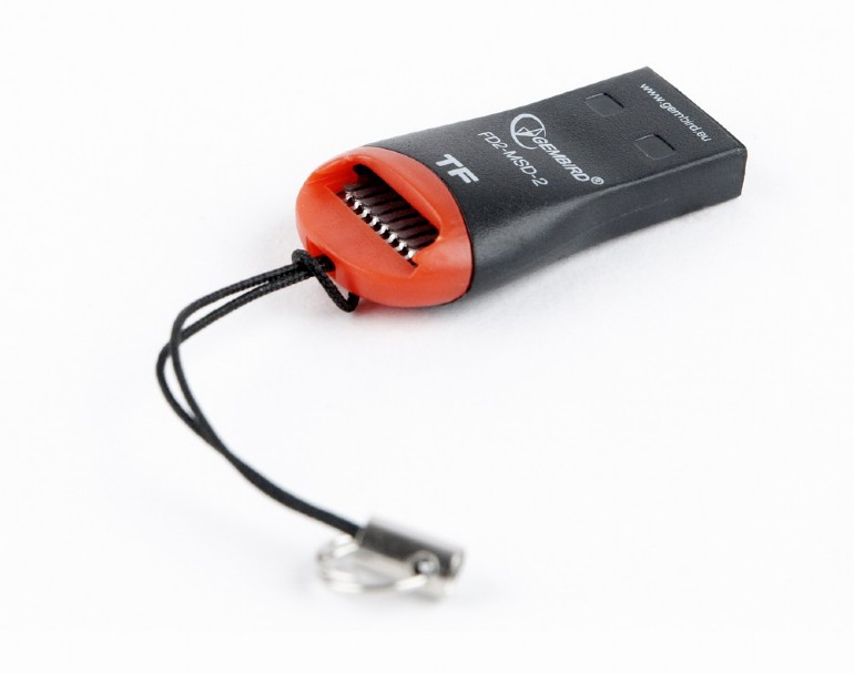 Картридер Gembird FD2-MSD-3 mini for MicroSD (microSDHC, T-Flash)