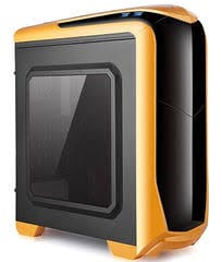 Корпус Spire X2-6020O-500W-E42-4 Black/Orange