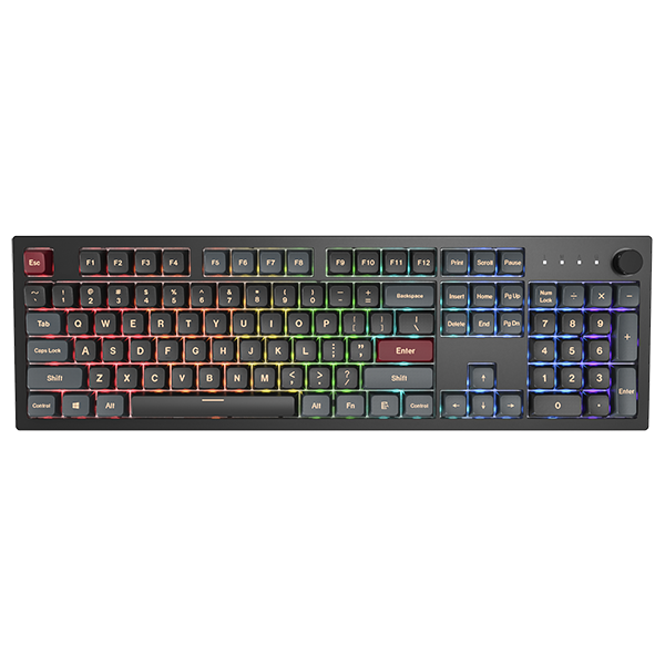 Клавиатура Montech MKey Darkness MK105DR (Gateron G Pro 2.0 Red)