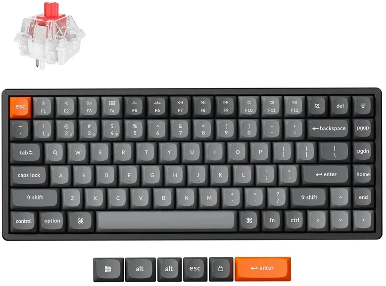 Клавиатура игровая Keychron QMK K2 Max (K2M-G1-RU)