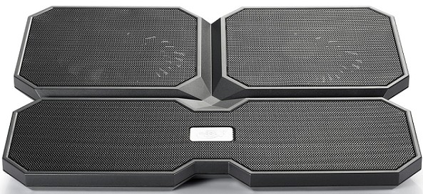 Подставка для ноутбука DeepCool Multi Core X6 Black (15.6", 2x 100mm + 2x140mm fan, 2xUSB)