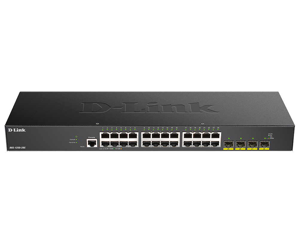 Коммутатор D-Link DGS-1250-28X/A1A