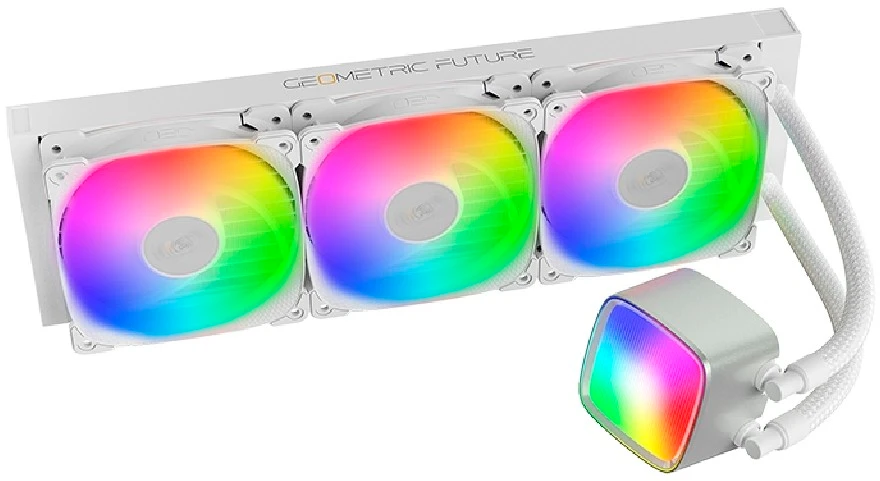 Система жидкостного охлаждения Geometric Future Eskimo Pro 360 White (1C251W0361000)