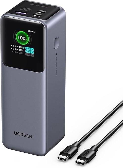 Портативное зарядное устройство UGREEN PB722 (серый) (35525B)
