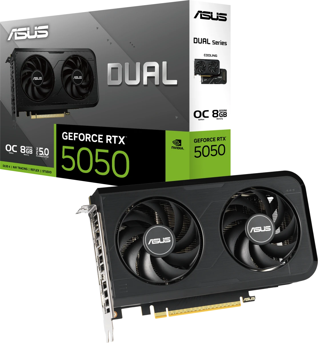 Видеокарта Asus RTX 5050 OC Edition (DUAL-RTX5050-O8G)