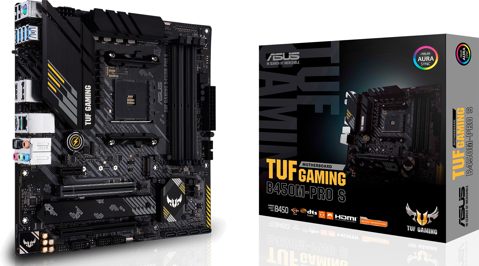 Материнская плата Asus TUF GAMING B450M-PRO S