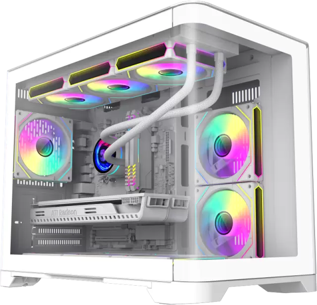 Корпус GameMax HYPE-M WH (белый)