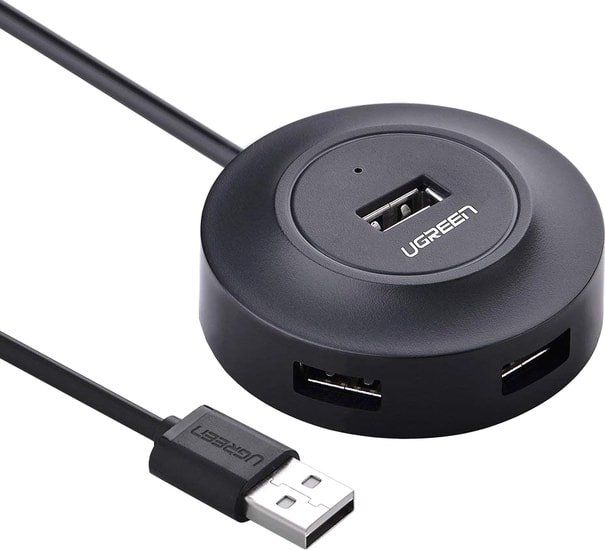 Разветвитель USB (USB-хаб) UGREEN CR106 (20277)