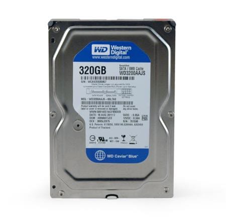 Жесткий диск 320Gb Western Digital WD3200AAJS (SATA-II 8MB 7200RPM)