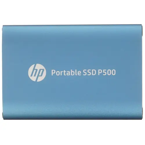 Внешний жесткий диск SSD 120Gb HP P500 Portable Blue (7PD47AA)