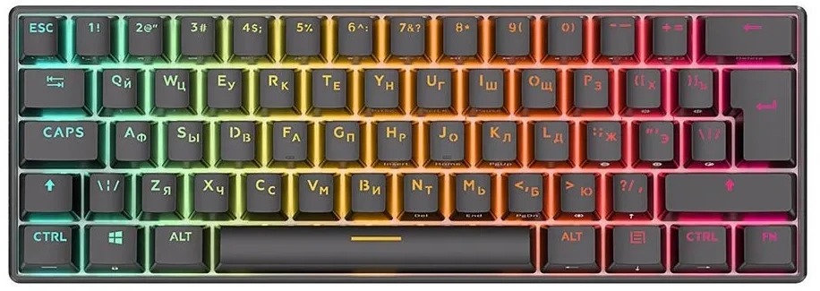 Клавиатура Royal Kludge RK61 Black/RK Red