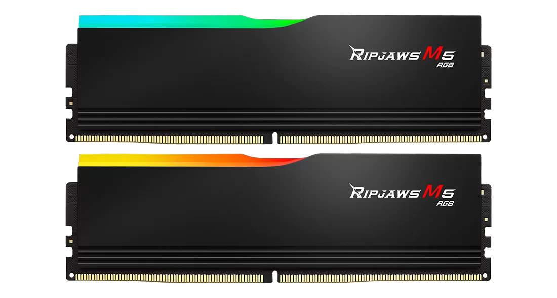 Модуль памяти 32Gb (2*16Gb) G.Skill Ripjaws M5 RGB (F5-6000J3238F16GX2-RM5RK)