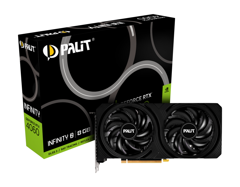 Видеокарта Palit RTX 4060 Infinity 2 (NE64060019P1-1070L)