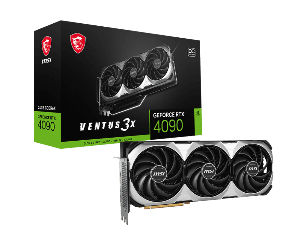 Видеокарта MSI RTX 4090 (RTX 4090 VENTUS 3X E 24G OC)