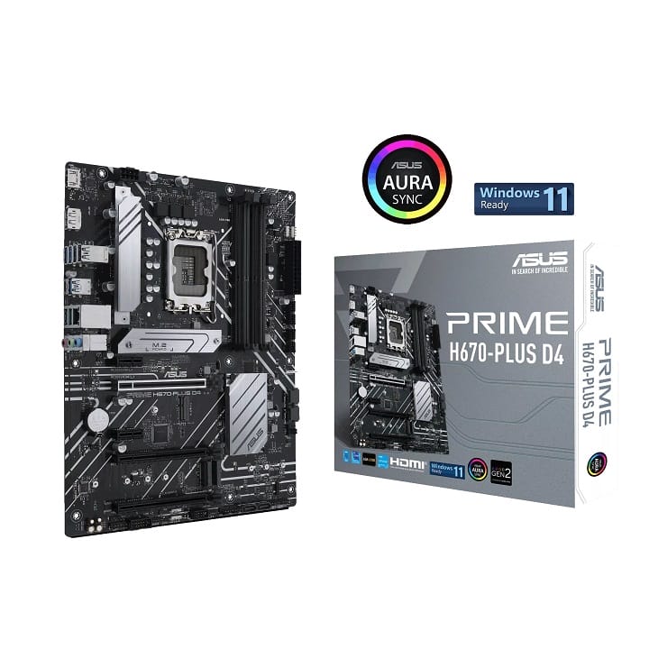 Материнская плата Asus PRIME H670-PLUS D4