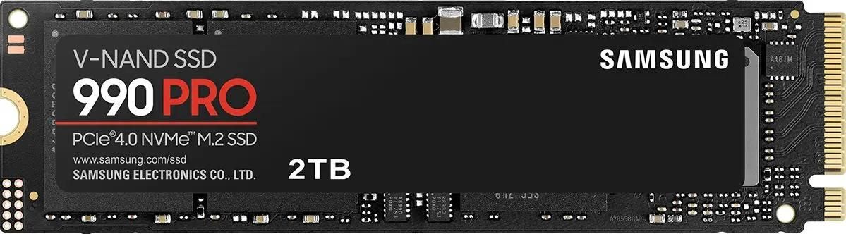 Жесткий диск SSD 2Tb Samsung 990 Pro (MZ-V9P2T0BW)