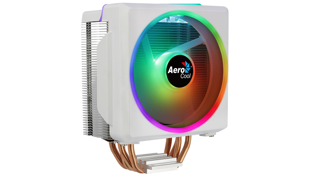 Система жидкостного охлаждения Aerocool Cylon 4F WH ARGB PWM 4P