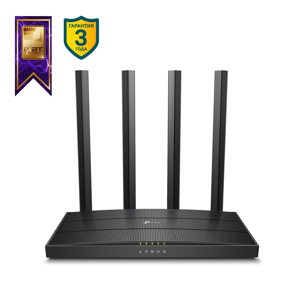 Беспроводной маршрутизатор (Wi-fi роутер) TP-Link Archer C6 V4