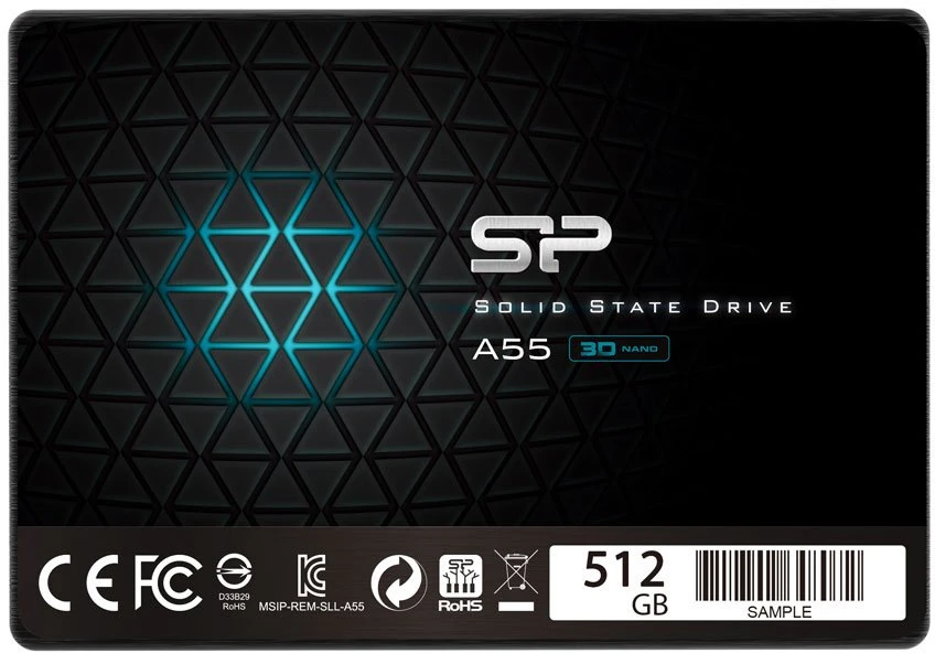 Жесткий диск SSD 512Gb Silicon Power Ace A55 (SP512GBSS3A55S25)