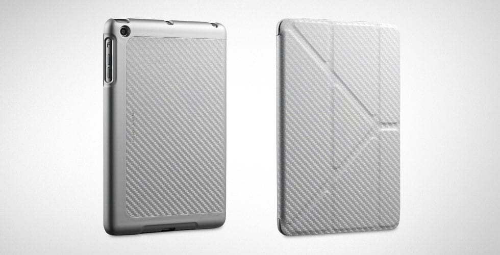 Чехол для планшета Cooler Master Yen Folio Carbone Texture For iPad mini (C-IPMF-CTYF-SS) Silver для Apple iPad mini
