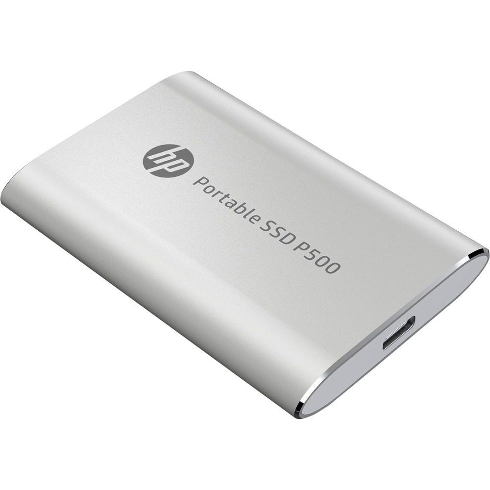 Внешний жесткий диск SSD 500Gb HP P500 Portable (7PD55AA) Silver