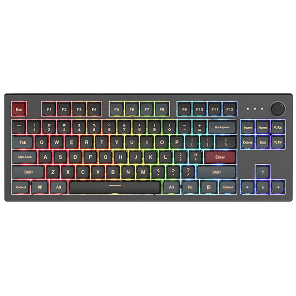 Клавиатура Montech MKey TKL Darkness MK87DY (Gateron G Pro 2.0 Yellow)