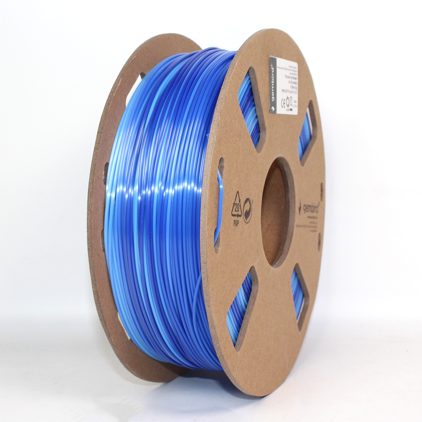 Филамент Gembird 3DP-PLA-SK-01-ICE