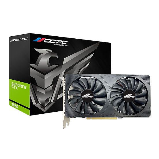 Видеокарта OCPC GTX 1650 XE (OCVN1650G4D6XE)