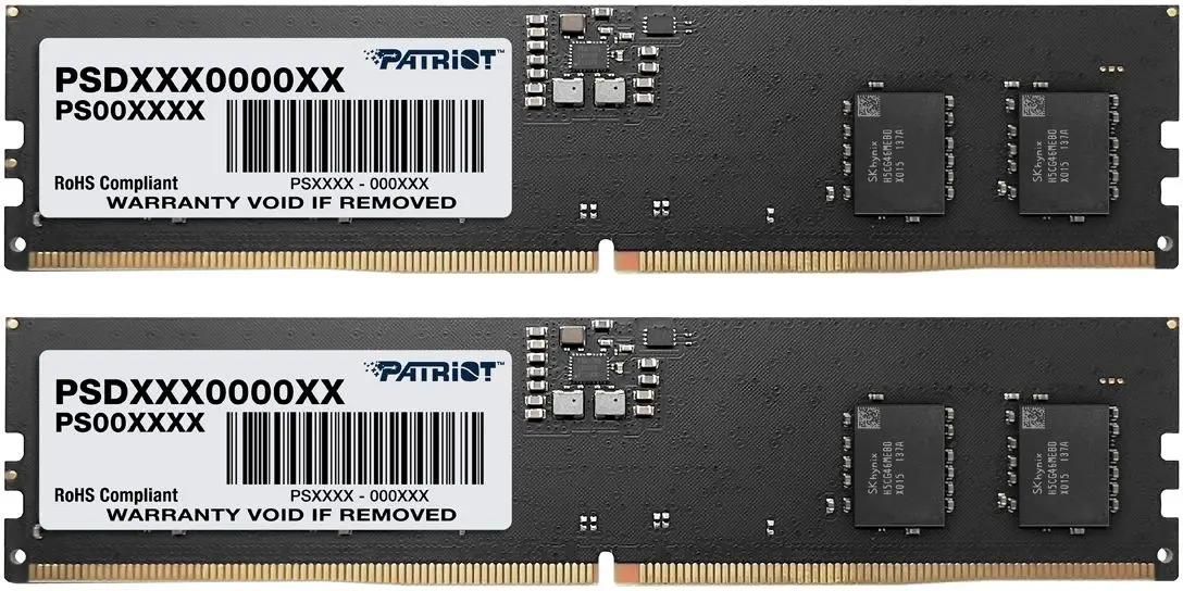 Оперативная память 16Gb (2*8Gb) DDR5 5600MHz Patriot Signature Line (PSD516G5600K)