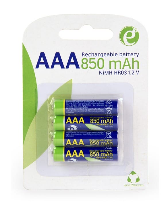 Аккумуляторные батарейки Gembird EG-BA-AAA8R4-01