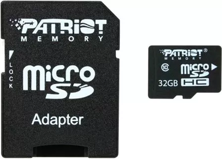 Карта памяти 32Gb Patriot PSF32GMCSDHC10 Class 10