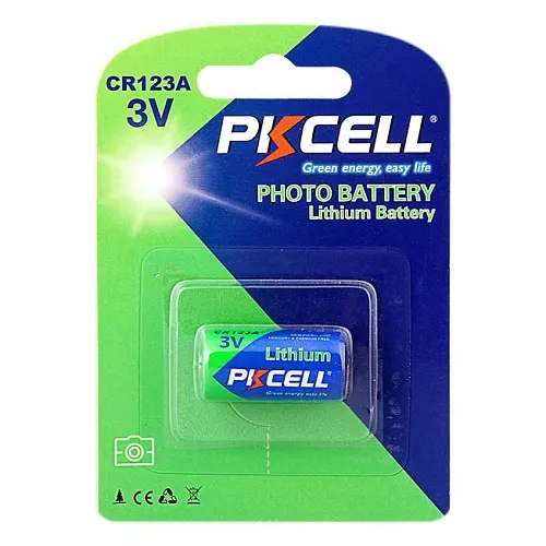 Батарейка PKCELL CR123A-1B