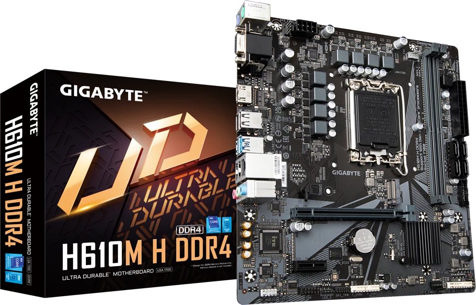 Материнская плата Gigabyte H610M H DDR4