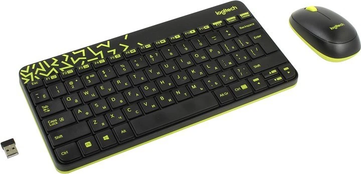 Клавиатура+мышь Logitech MK240 Combo (920-008198)