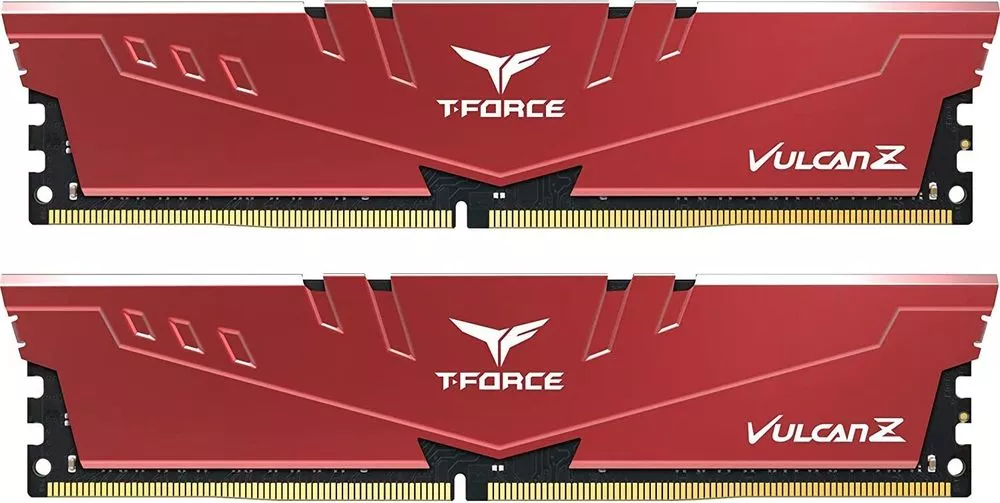 Модуль памяти 32Gb (2*16Gb) Team T-Force Vulcan Z Red (TLZRD432G3600HC18JDC01)