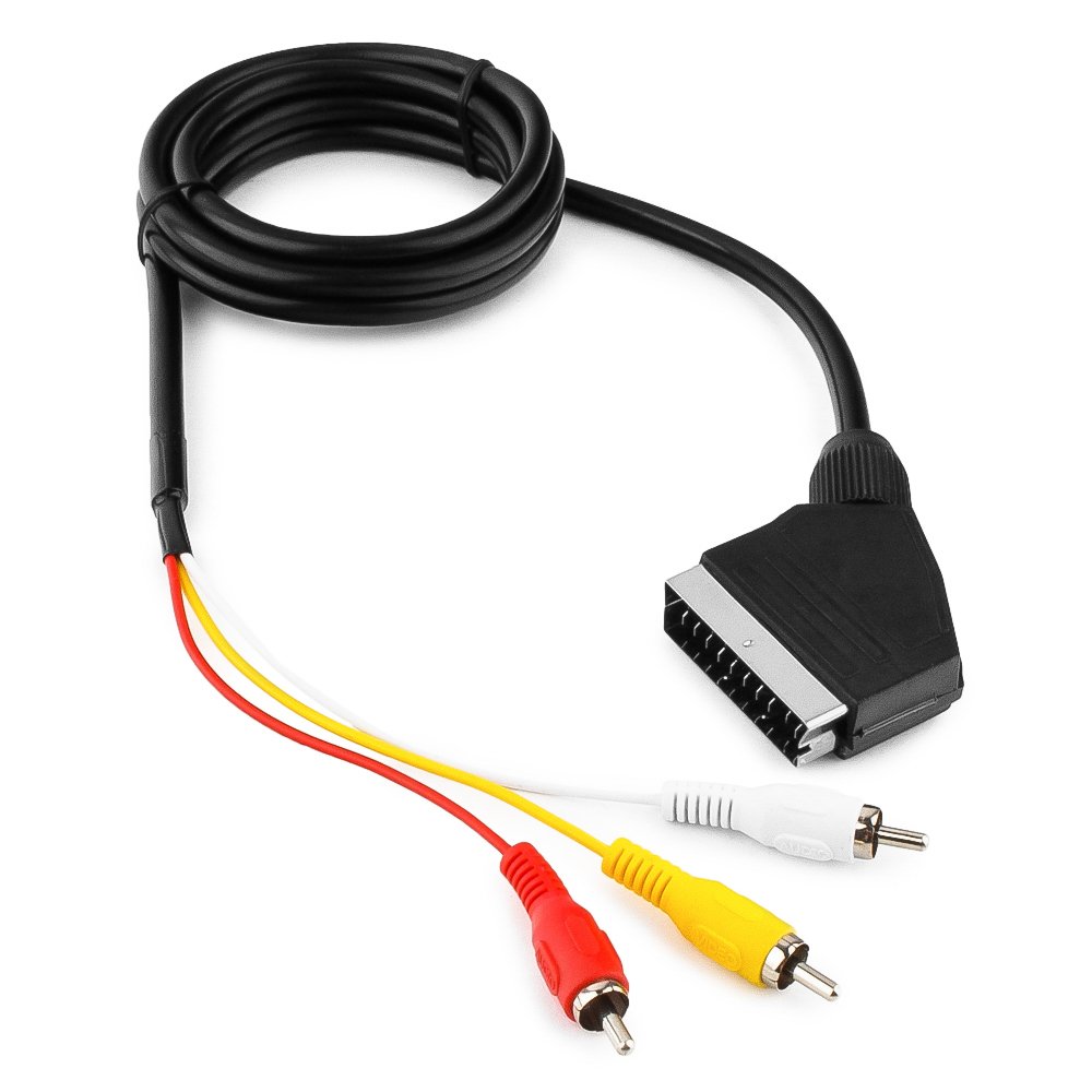 Кабель TV Cablexpert CCV-519 1.8м 3RCA - SCART