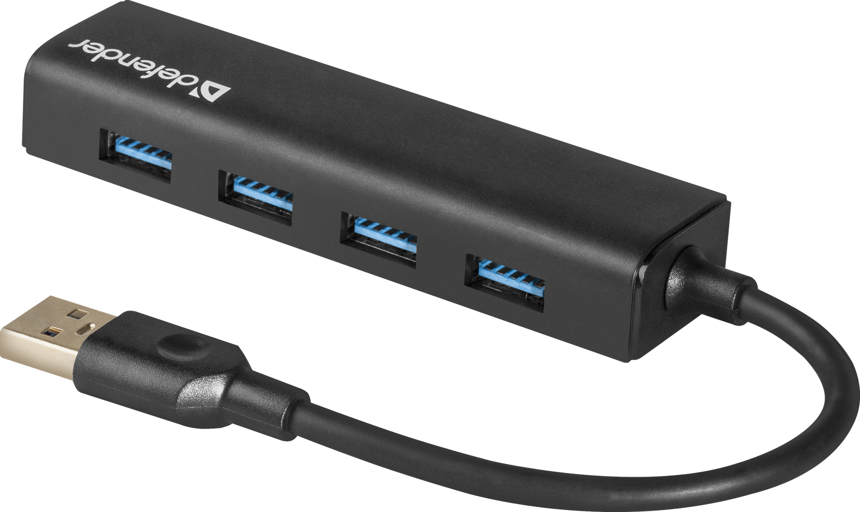 Разветвитель USB (USB-хаб) Defender Quadro Express (83204)