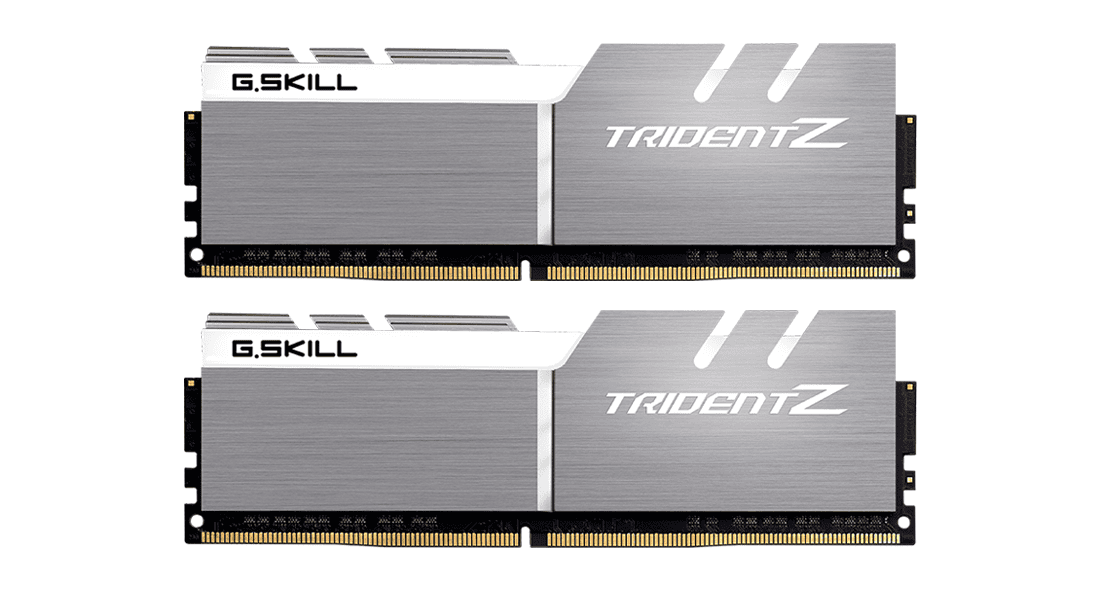 Модуль памяти 16Gb (2*8Gb) G.Skill Trident Z (F4-3200C16D-16GTZSW) 3200MHz PC-25600 16-18-18-38 1.35V