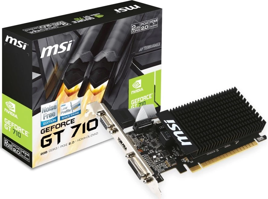 Видеокарта MSI GT710 (GT 710 2GD3H LP)