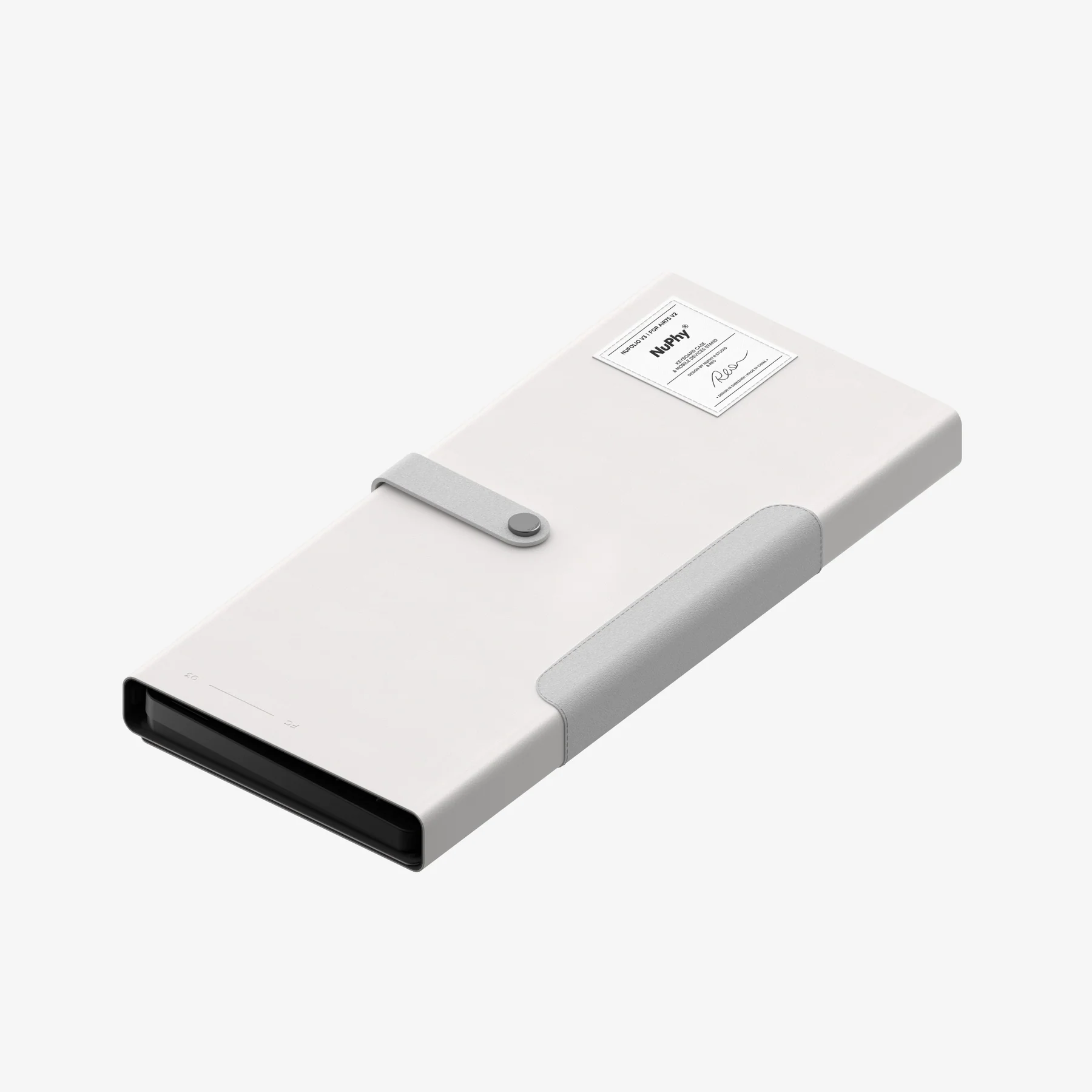 Чехол-трансформер Nuphy NuFolio V2 (Gray) (для клавиатур AIR75v2 (Gray)) (AIR75-Case-v3-CG)